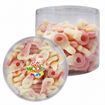 Lollywood Zure Tutters Wit/Roze 1,2 kg