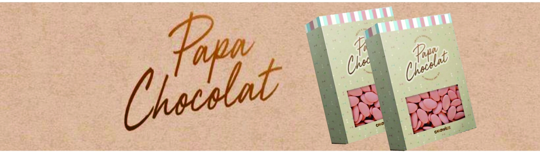 Logo Suikerbonen Papa Chocolat